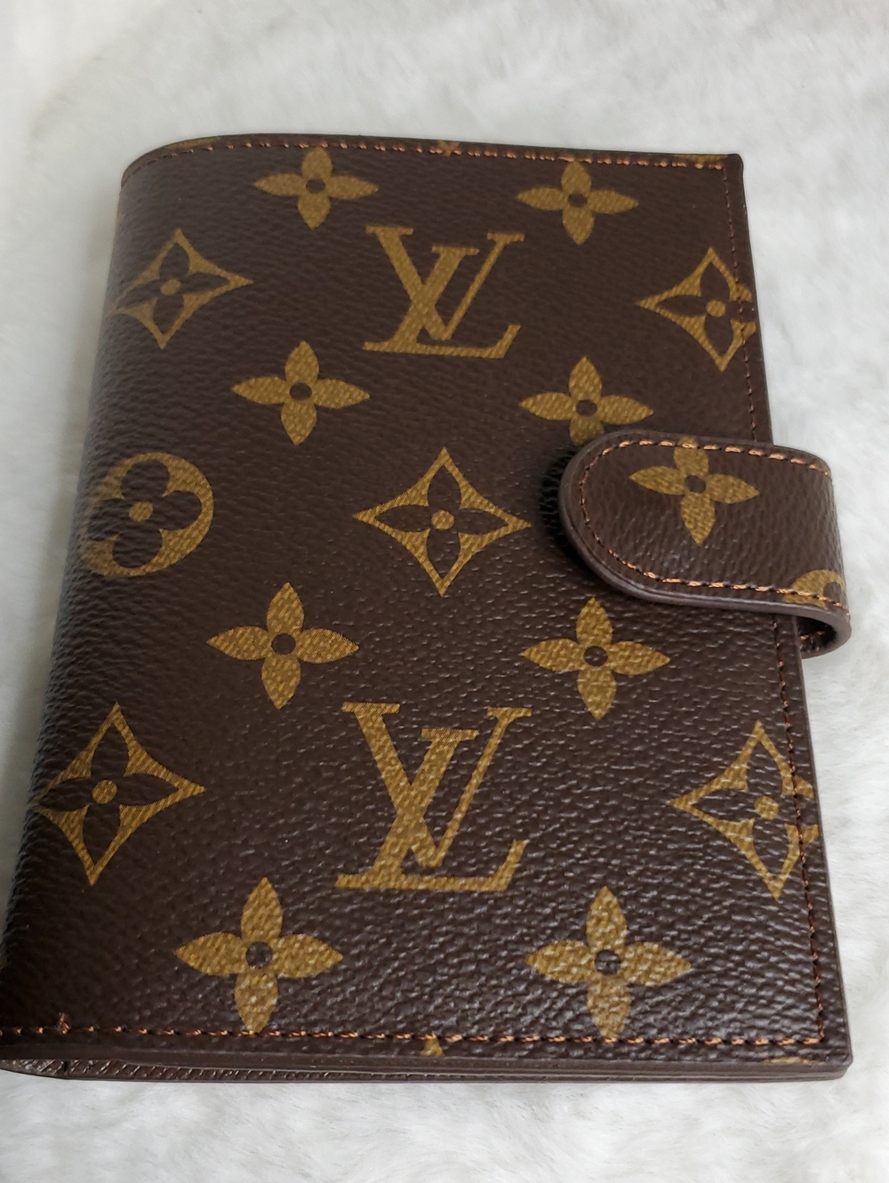 Brown Monogram Canvas Passaport Wallet